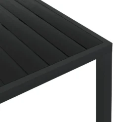 VidaXL Tuintafel 185x90x74 Cm Aluminium En HKC Zwart -Tuinmeubelen 0a97259dd846407a885381289a6bc623