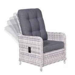 Garden Impressions Nova Lounge Dining Verstelbare Tuinstoel -Tuinmeubelen 1000000662 0103