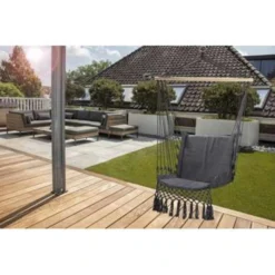 909 Outdoor Hangstoel In Grijs -Tuinmeubelen 1000003861 0103