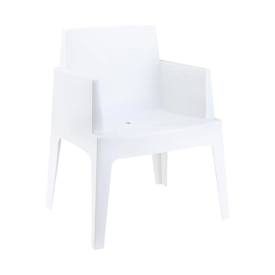 Garden Impressions Box Tuinstoel The Original Wit - 4 Stuks 3 Garden Impressions Box Tuinstoel The Original Wit - 4 Stuks - Afbeelding 3