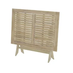 Garden Impressions Keys Inklapbare Tuintafel 120x80xH72 Smoky Acacia -Tuinmeubelen 1000013913 0104