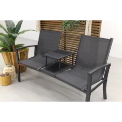 VDG Tete-a-Tete Aluminium Tuinbank Felix -Tuinmeubelen 1000031698 0103
