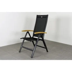 Hartman Roma Verstelbare Tuinstoel - Teak Armleuning -Tuinmeubelen 1000031711 0102