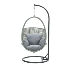 Garden Impressions Panama Hangstoel Swing Egg - Mystic Grijs -Tuinmeubelen 1000035641 0104
