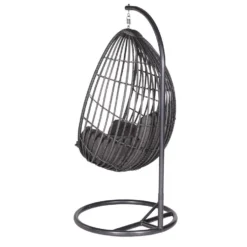 Garden Impressions Panama Hangstoel Ei - Donker Grijs 6 Garden Impressions Panama Hangstoel Ei - Donker Grijs -Tuinmeubelen 1000035642 0103