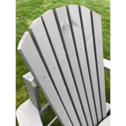 SenS-Line Adirondack Dubbele Tuinstoel - Hout - Grijs -Tuinmeubelen 1000038286 0102