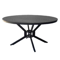 SenS-Line Jerry Tuintafel Antraciet - Rond - 140 Cm