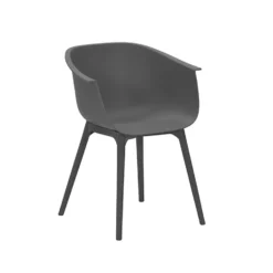 Garden Impressions Lexy Tuinstoel Donker Grijs - 2 Stuks -Tuinmeubelen 1000040783 0103