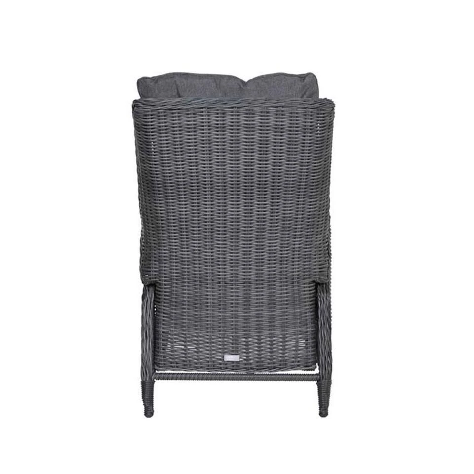 Garden Impressions - Marbella Verstelbare Tuinstoel - Donker Grijs 4 Garden Impressions - Marbella Verstelbare Tuinstoel - Donker Grijs - Afbeelding 4