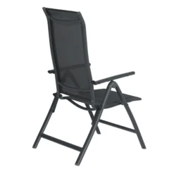 Garden Impressions Santos Verstelbare Tuinstoel - Donker Grijs -Tuinmeubelen 1000040802 0104