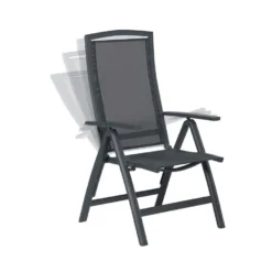 Garden Impressions Rosa Tuinstoel Verstelbaar - Antraciet