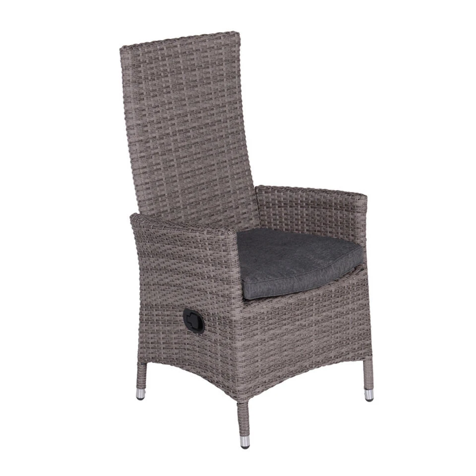 Garden Impressions Nice Verstelbare - Stoel Grijs 1 Garden Impressions Nice Verstelbare - Stoel Grijs