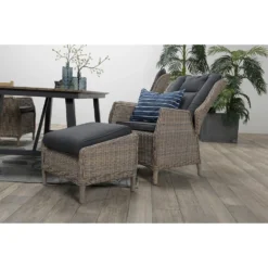 Garden Impressions Marbella Verstelbare Tuinstoel -vintage Willow 6 Garden Impressions Marbella Verstelbare Tuinstoel -vintage Willow -Tuinmeubelen 1000040805 0103