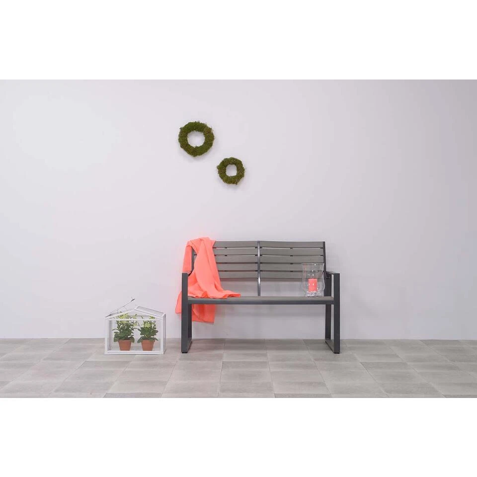Garden Impressions Detroit Parkbank - Royal Grey 3 Garden Impressions Detroit Parkbank - Royal Grey - Afbeelding 3