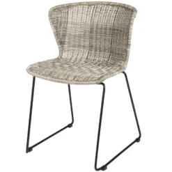 WOOOD Tuintoel Wings - Polyester- Sunkissed - Set Van 2