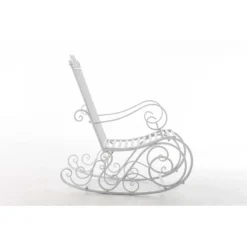 Clp Schommelstoel Smilla Wit -Tuinmeubelen 1000045408 0102