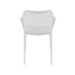 VDG - Madino Air Stapelbare Stoel - Wit -Tuinmeubelen 1000048033 0102