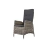 VDG Manhattan Wicker Verstelbare Tuinstoel - Dubbel Light Grey