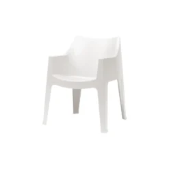 Scab Coccolona Tuinstoel Ivoor/wit
