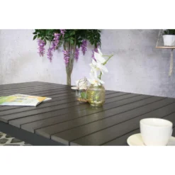 SenS-Line Jerry Tuintafel Antraciet - 220x100 Cm -Tuinmeubelen 1000048263 0103