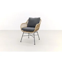 Garden Impressions Margriet Tuinstoel - Naturel -Tuinmeubelen 1000048783 0102