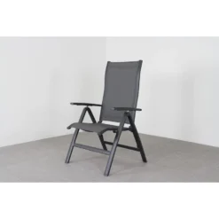 Suns New Castle Verstelbare Tuinstoel - Antraciet 6 Suns New Castle Verstelbare Tuinstoel - Antraciet -Tuinmeubelen 1000048819 0102