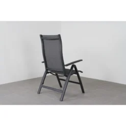 Suns New Castle Verstelbare Tuinstoel - Antraciet 7 Suns New Castle Verstelbare Tuinstoel - Antraciet -Tuinmeubelen 1000048819 0103