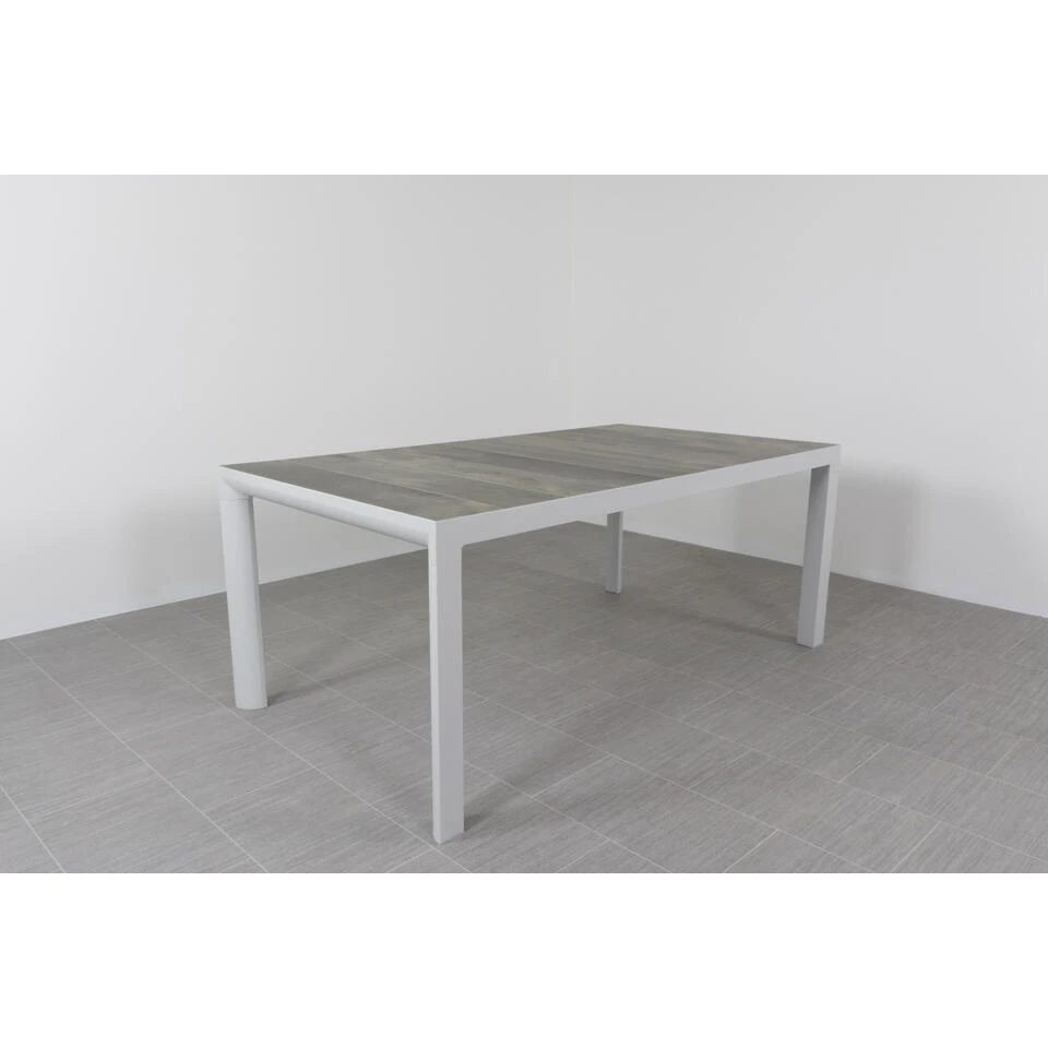 Kings Tuintafel Light Grey - 180x100 Cm 2 Kings Tuintafel Light Grey - 180x100 Cm - Afbeelding 2