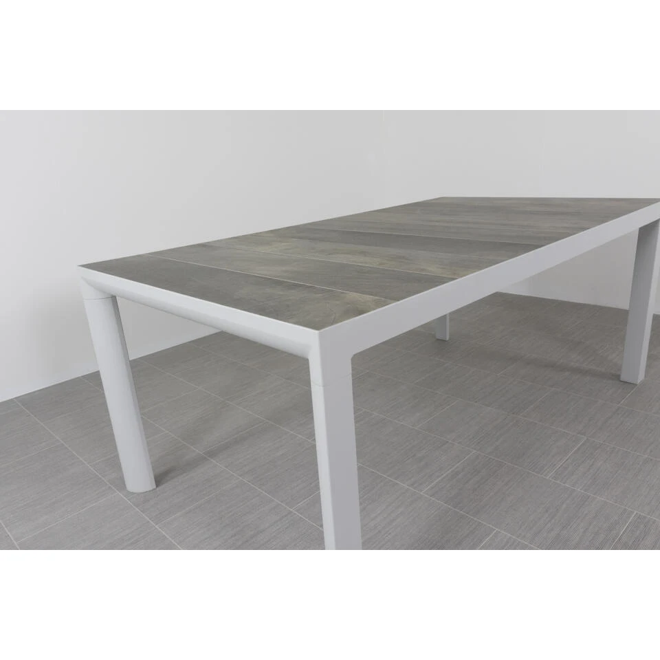 Kings Tuintafel Light Grey - 180x100 Cm 3 Kings Tuintafel Light Grey - 180x100 Cm - Afbeelding 3