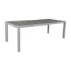 Kings Tuintafel Light Grey - 180x100 Cm