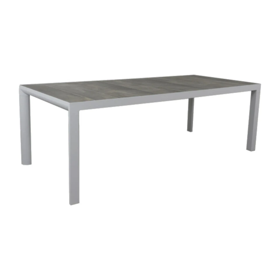 Kings Tuintafel Light Grey - 180x100 Cm 1 Kings Tuintafel Light Grey - 180x100 Cm