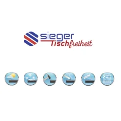 Sieger Klaptafel 70x115 Cm Antraciet -Tuinmeubelen 1000053267 0103