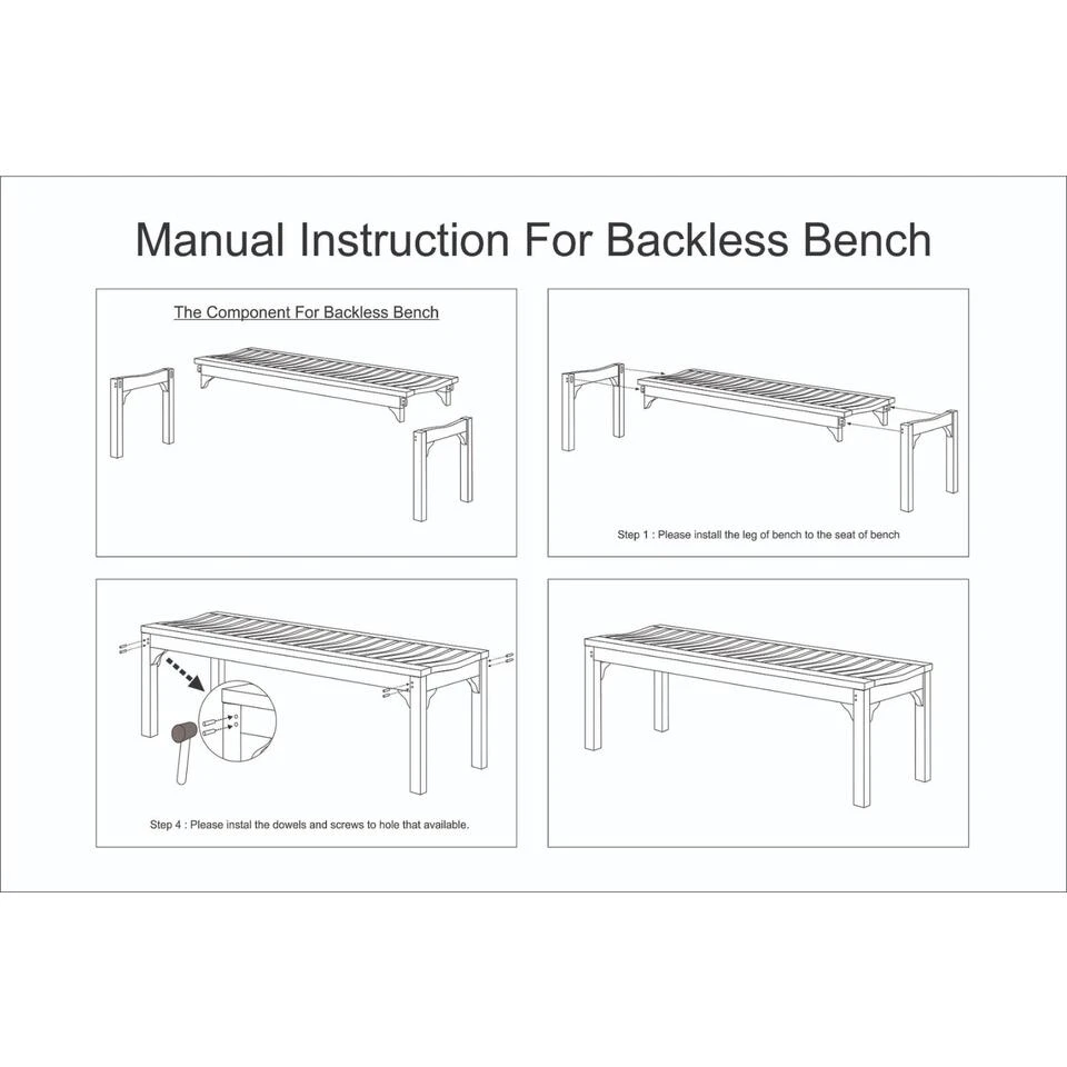 Giga Meubel Tuinbank Teakhout - Naturel - 150cm - Bank Madison 3 Giga Meubel Tuinbank Teakhout - Naturel - 150cm - Bank Madison - Afbeelding 3