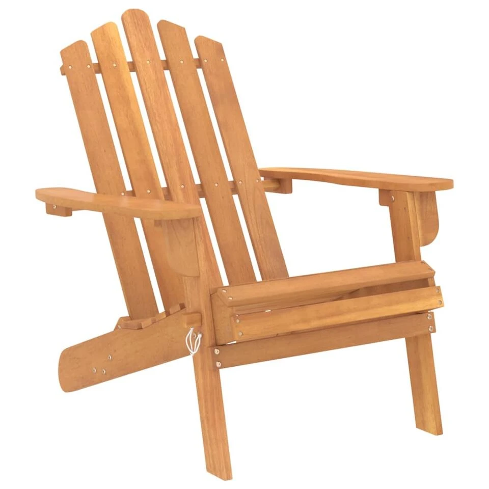 VidaXL Tuinstoel Adirondack Massief Acaciahout 1 VidaXL Tuinstoel Adirondack Massief Acaciahout