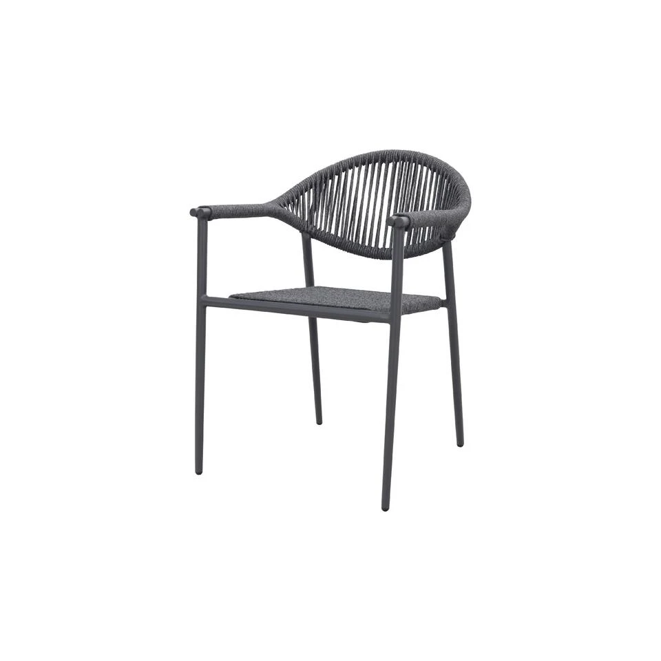GreenChair Comfort Dining Tuinstoel - Antraciet 1 GreenChair Comfort Dining Tuinstoel - Antraciet