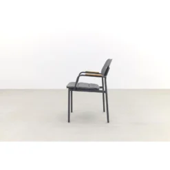 GreenChair Courage Dining Chair - Teak Armleuning - Antraciet -Tuinmeubelen 1000061355 0102