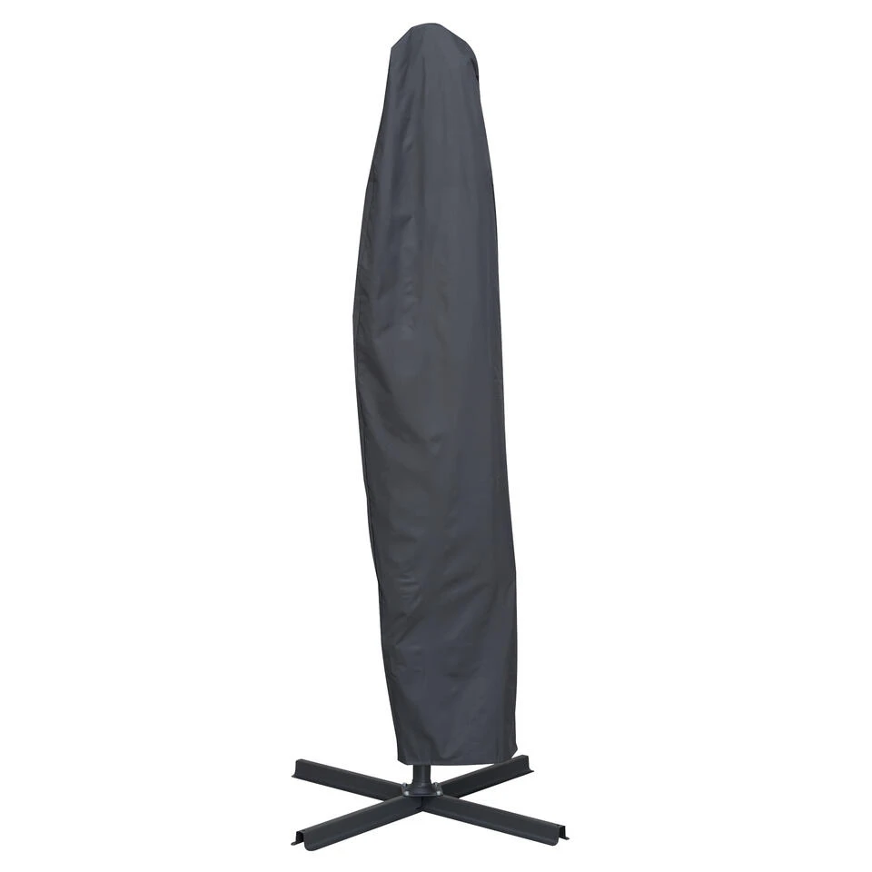 ACAZA Beschermhoes Voor Zweefparasol - Met 300 Cm Doorsnede - Donkergrijs 1 ACAZA Beschermhoes Voor Zweefparasol - Met 300 Cm Doorsnede - Donkergrijs