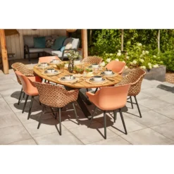 Hartman Sophie Studio Dining Armstoel - Italian Terra - Set Van 2 -Tuinmeubelen 1000072085 0103