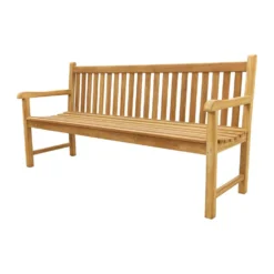 Tuinmeubelen 21 VDG Teak Houten Tuinbank Bison - 180 Cm