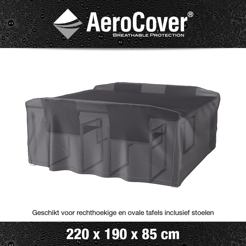 Aerocover Tuinsethoes - 220x190x85 2 Aerocover Tuinsethoes - 220x190x85 - Afbeelding 2