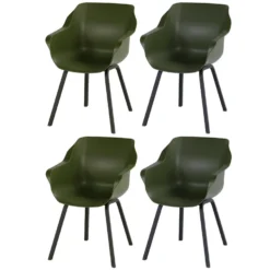 Hartman Sophie Element Dining Armstoel- Moss Groen - 4 St.