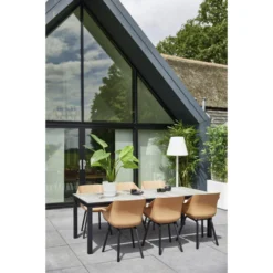 Hartman Sophie Element Dining Armstoel- Italian Terra - 4 St. -Tuinmeubelen 1000074502 0102