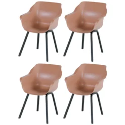 Hartman Sophie Element Dining Armstoel- Italian Terra - 4 St.