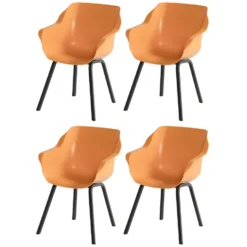 Hartman Sophie Element Dining Armstoel- Indian Orange - 4 St.