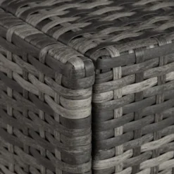 Tectake -ligbed-Wicker Grijs -Tuinmeubelen 1000077843 0103