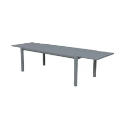 Garden Impressions Sophia Tuintafel 200/300x100xH74 Cm - Grijs -Tuinmeubelen 1000078067 0103