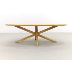 Taste Prado Ellips Ovale Tuintafel - 240x115 Cm. Teakhout -Tuinmeubelen 1000080790 0103