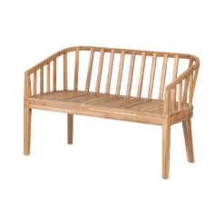 Tuinmeubelen 25 Exotan Tuinbank Lilly - Acacia - White Wash - 81x123x65