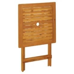 VidaXL Tuintafel Inklapbaar 60x60x75 Cm Massief Acaciahout 7 VidaXL Tuintafel Inklapbaar 60x60x75 Cm Massief Acaciahout -Tuinmeubelen 1000087149 0103