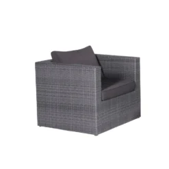 Garden Impressions Lyon Lounge Stoel Donker Grijs